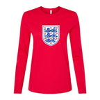 Women's England National Football Team Long Sleeve T-Shirt