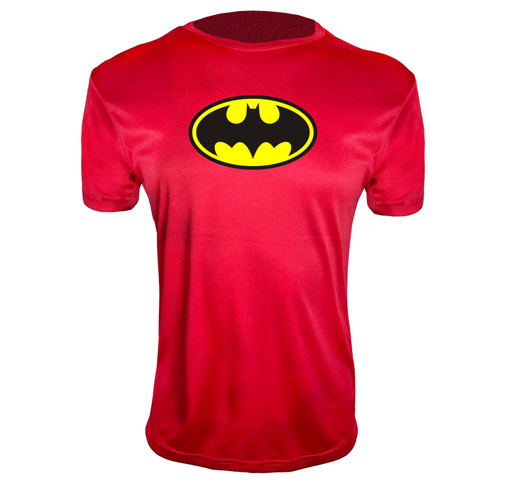 Youth Kids DC Comics Batman Superhero Polyester T-Shirt