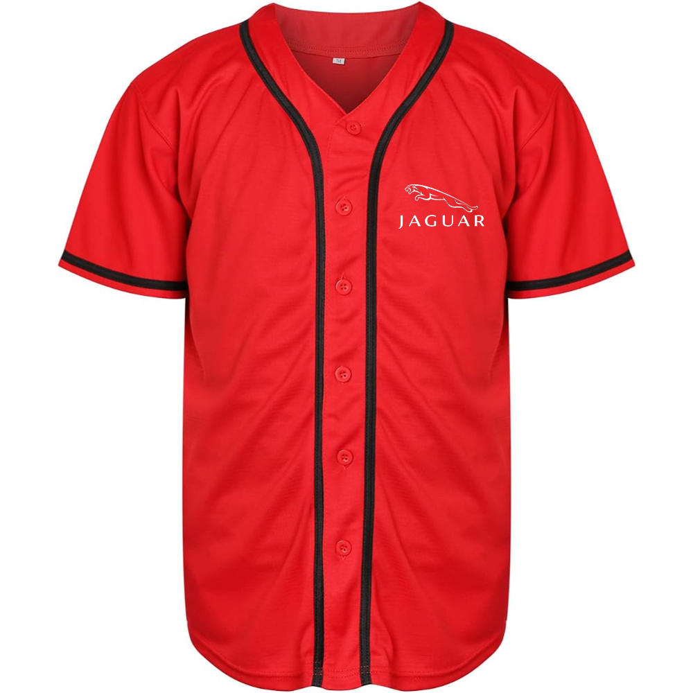 Men’s Jaguar Symbol Car Baseball Jersey