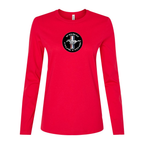 Women's Ford Mustang Motorsport Car Long Sleeve T-Shirt