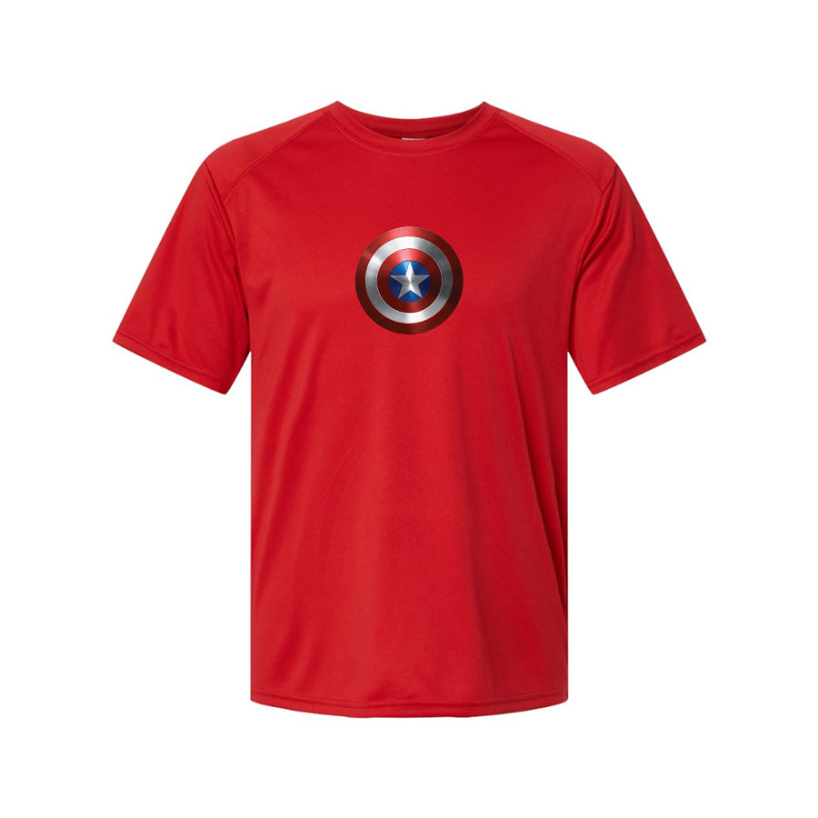 Men's Captain Apmerica Polyester T-Shirt