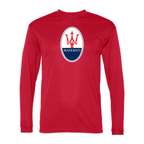 Men's Maserati Car -  Polyester Long Sleeve T-Shirt