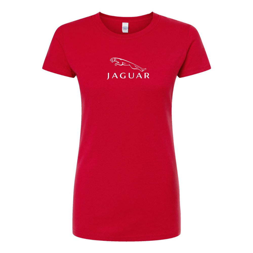 Women’s Jaguar Symbol  Car Round Neck T-Shirt