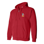 Men's Mickey Mouse Cartoon Zipper Hoodie