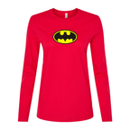Women's DC Comics Batman Superhero Long Sleeve T-Shirt
