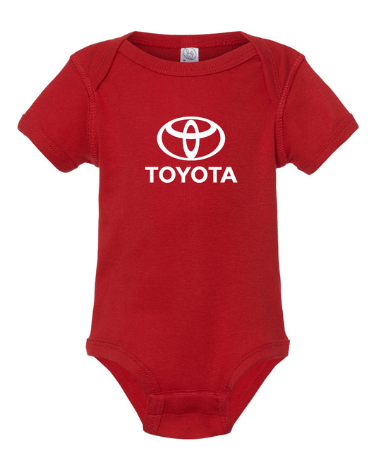 Toyota Motorsport  Car Baby Romper Onesie