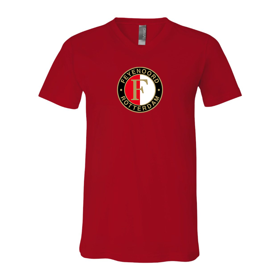 Men’s Feyenoord FC - BELLA + CANVAS - Jersey V-Neck Tee - 3005
