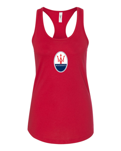 Women's Maserati Car Racerback Tank Top