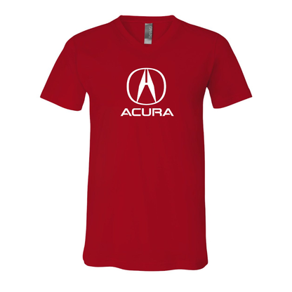 Men’s Acura Car - BELLA + CANVAS - Jersey V-Neck Tee - 3005