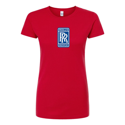 Women’s Rolls Royce Motorsport  Car Round Neck T-Shirt