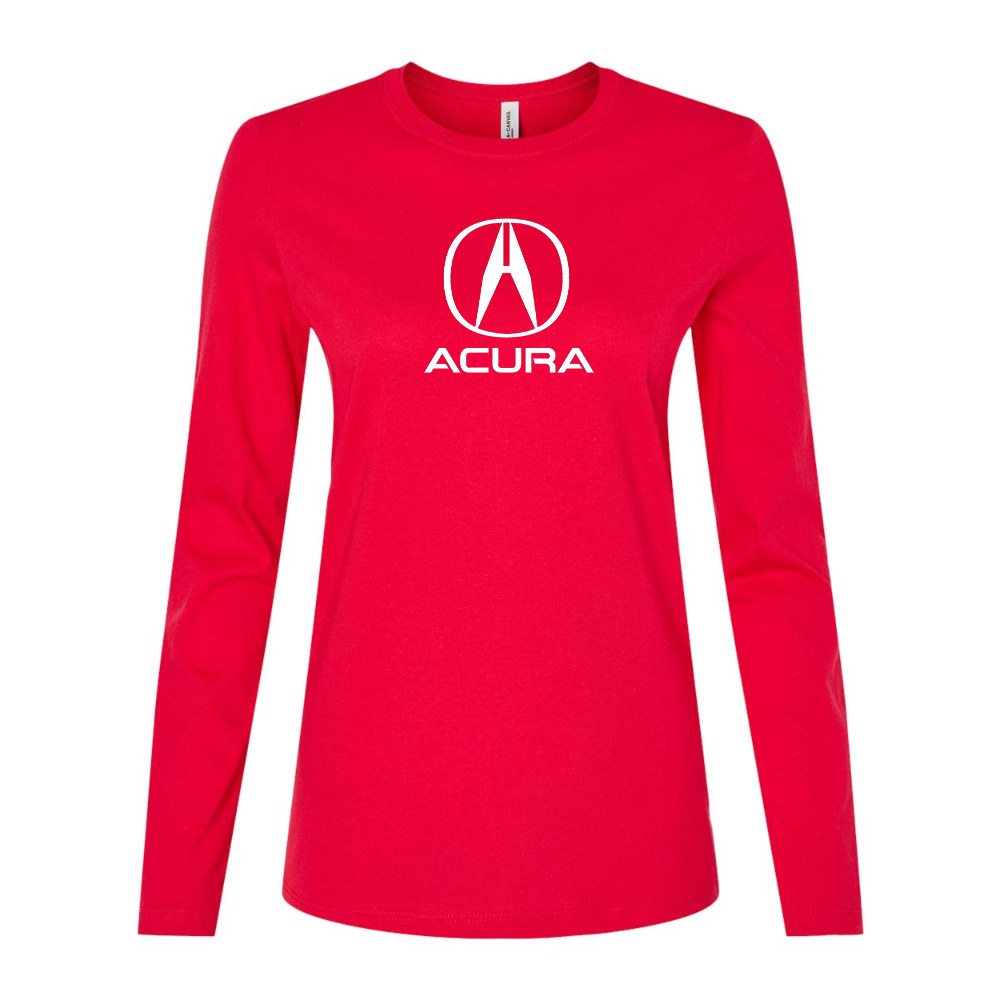 Women's Acura Car Long Sleeve T-Shirt