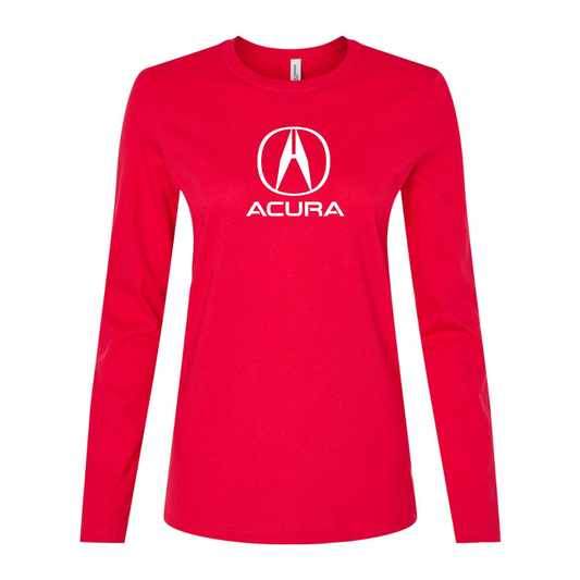 Women's Acura Car Long Sleeve T-Shirt