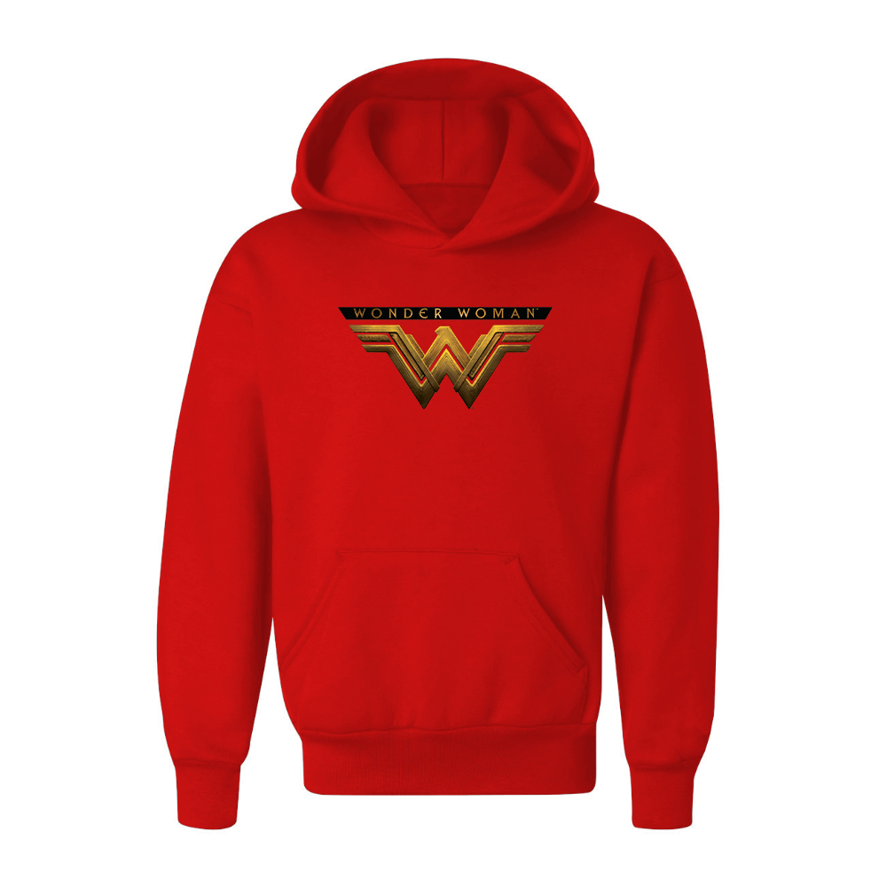 Youth Kids Wonder Woman DC Superhero Pullover Hoodie