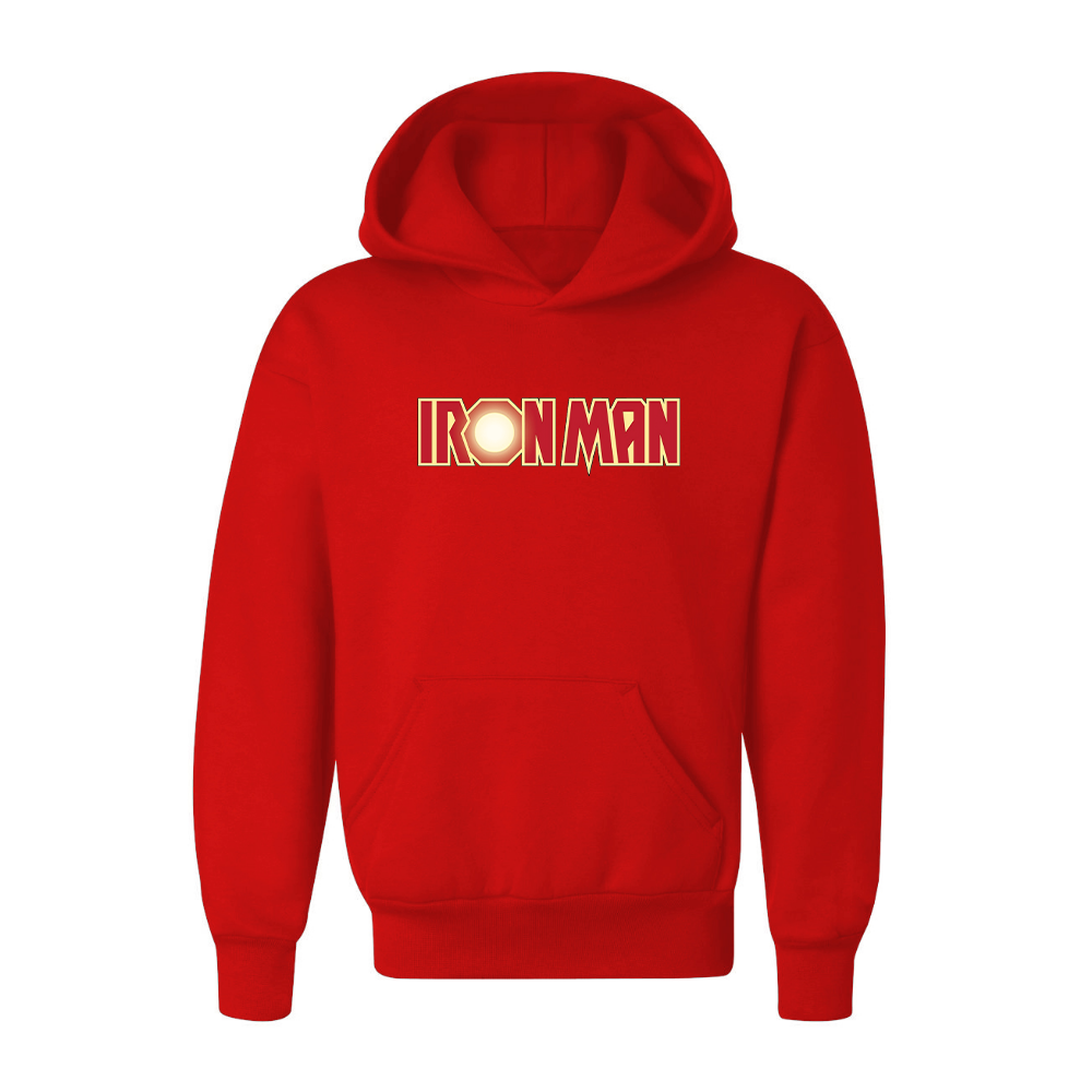 Youth Kids Iron Man Marvel Superhero Pullover Hoodie