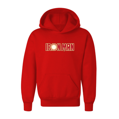 Youth Kids Iron Man Marvel Superhero Pullover Hoodie