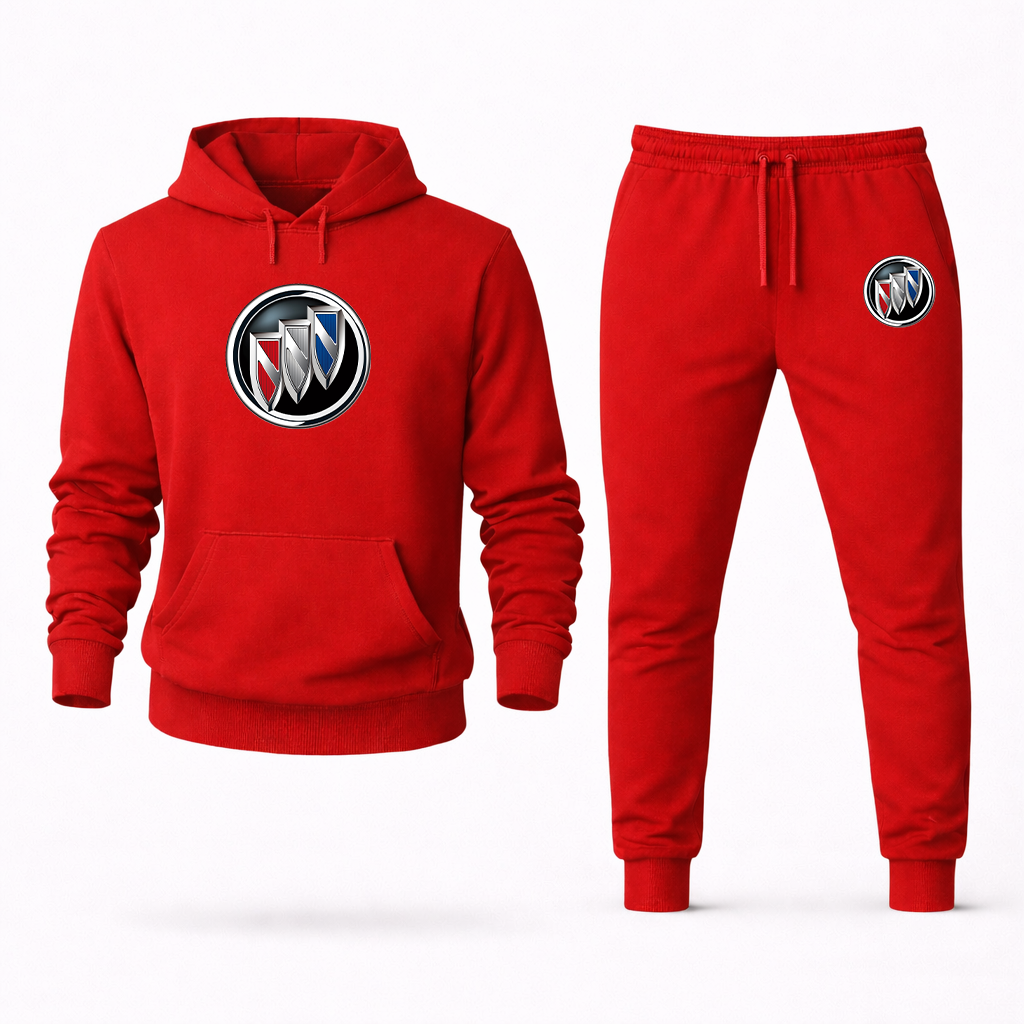 Men’s Buick Motorsports Car Hoodie Joggers Set