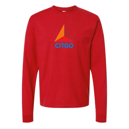 Youth Kids Citgo Gas Station Long Sleeve T-Shirt