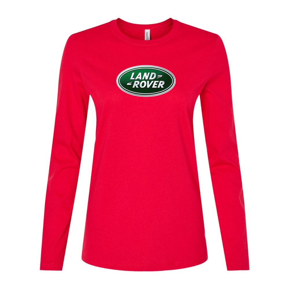 Women's Land Rover Car Long Sleeve T-Shirt