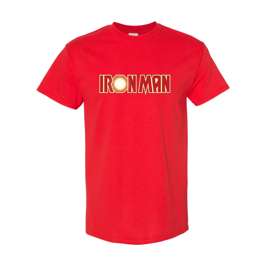 Youth Kids Iron Man Marvel Superhero Cotton T-Shirt