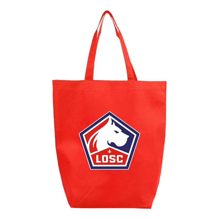 Lille Olympique FC - Q-Tees - Non-Woven Gusset Bottom Tote - Q1251