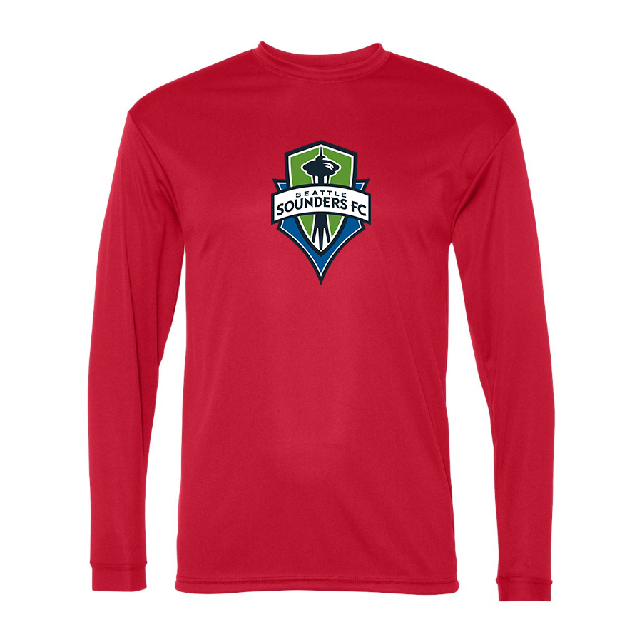 Men’s  Seattle Sounders FC  - C2 Sport - Performance Long Sleeve T-Shirt - 5104 (Copy)