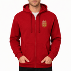 Men's Argentina Soccer Zipper Hoodie
