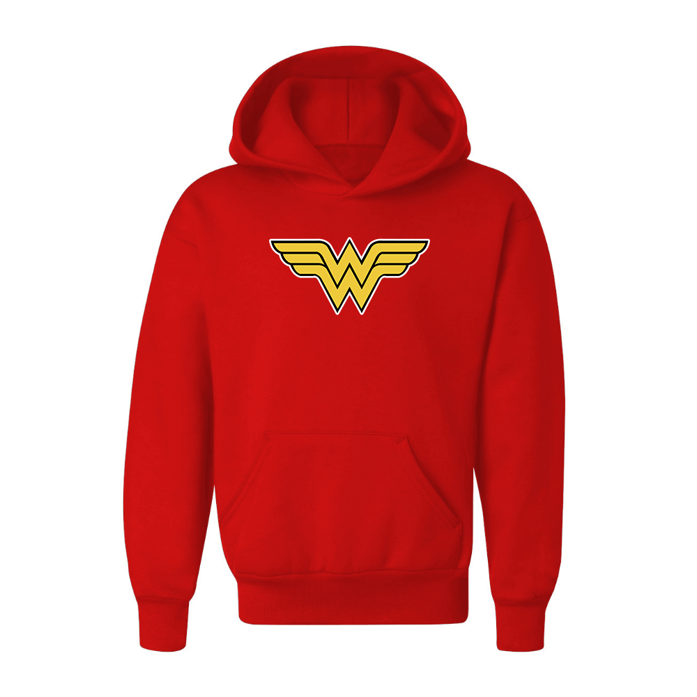 Youth Kids Wonder Woman Superhero Pullover Hoodie