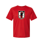 Youth Kids Japan National Soccer Team Performance T-Shirt