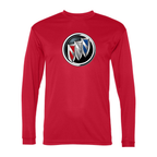 Men's Buick Car -  Polyester Long Sleeve T-Shirt