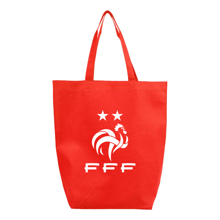 France Soccer  - Q-Tees - Non-Woven Gusset Bottom Tote - Q1251