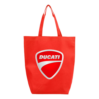 Ducati Motorcycle - Non-Woven Gusset Bottom Tote - Q1251