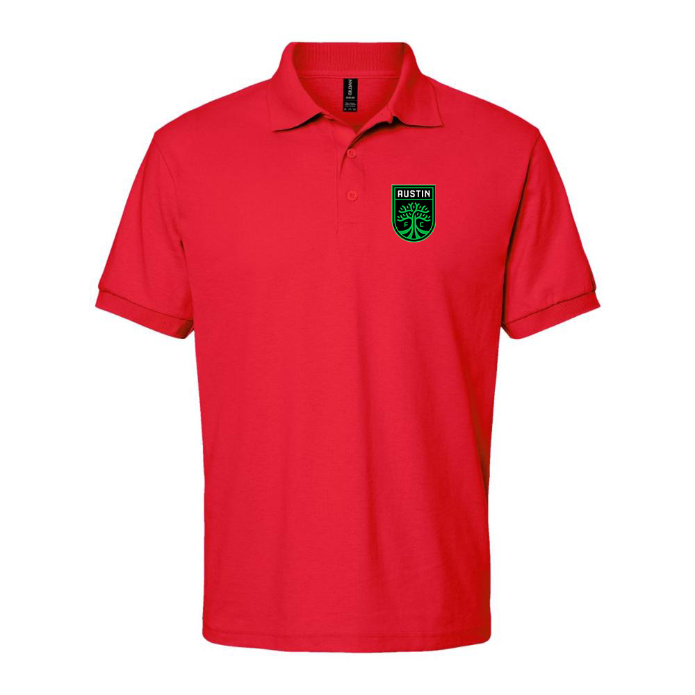 Men's Austin FC Dry Blend Polo