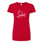 Women's Christian Louboutin Round Neck T-Shirt