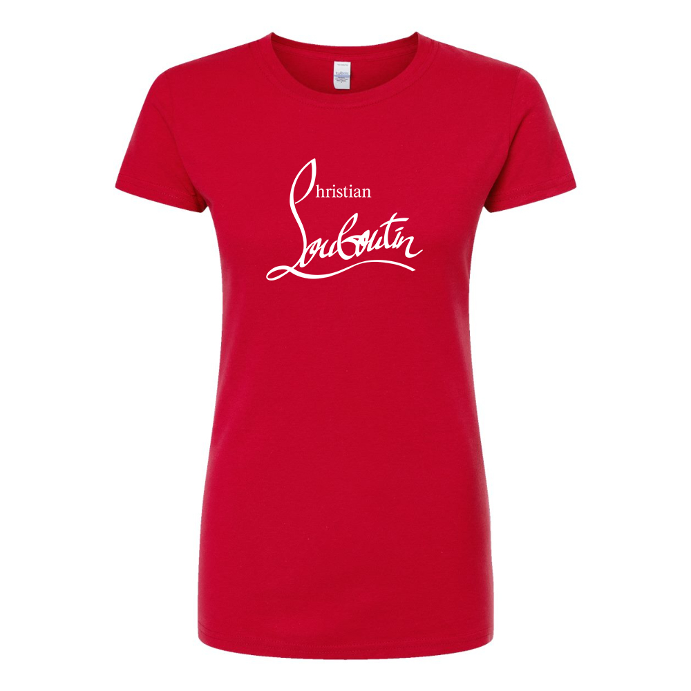 Women's Christian Louboutin Round Neck T-Shirt