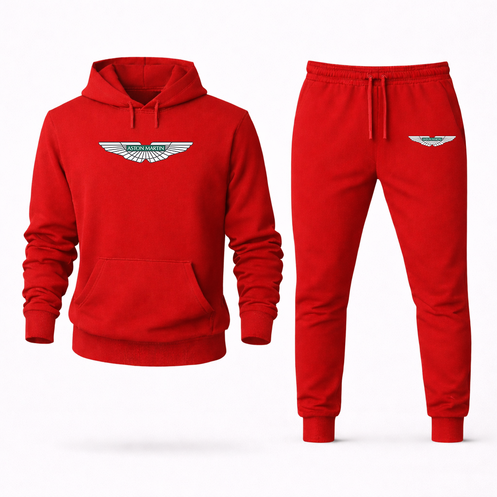 Men's Aston Martin Motorsports Car Hoodie Joggers Set