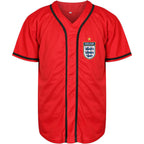Men's England National Soccer Team Baseball Jersey