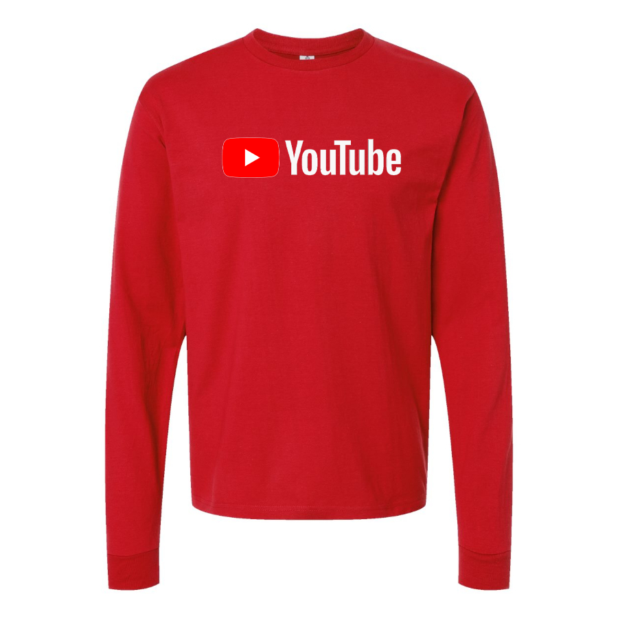 Youth Kids YouTube Social Video Steaming Long Sleeve T-Shirt