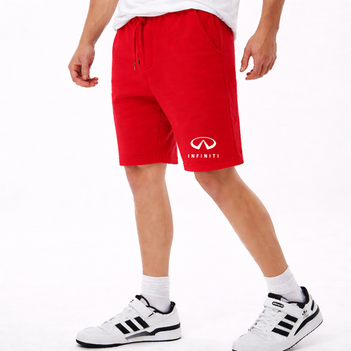 Men's Infiniti Luxury Car Athletic Fleece Shorts