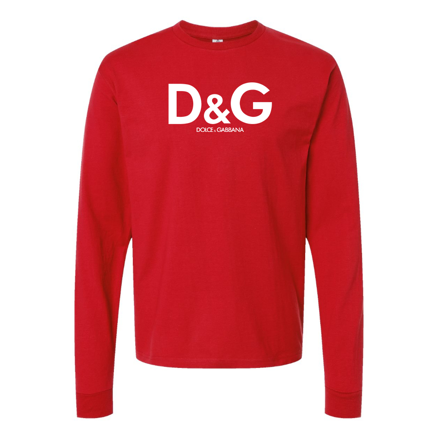 Men's Dolce and Gabbana Cotton Long Sleeve T-Shirt