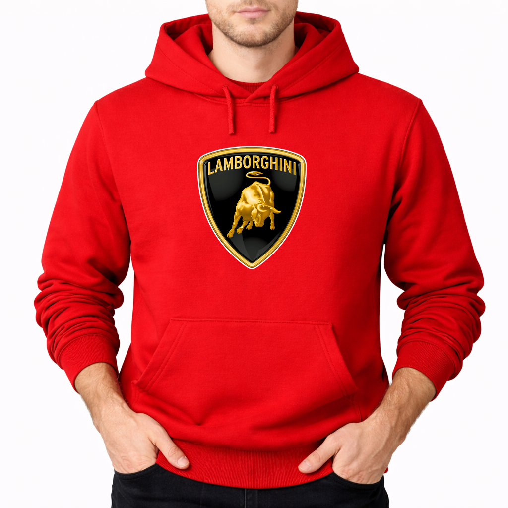 Men’s Lamborghini Car Pullover Hoodie