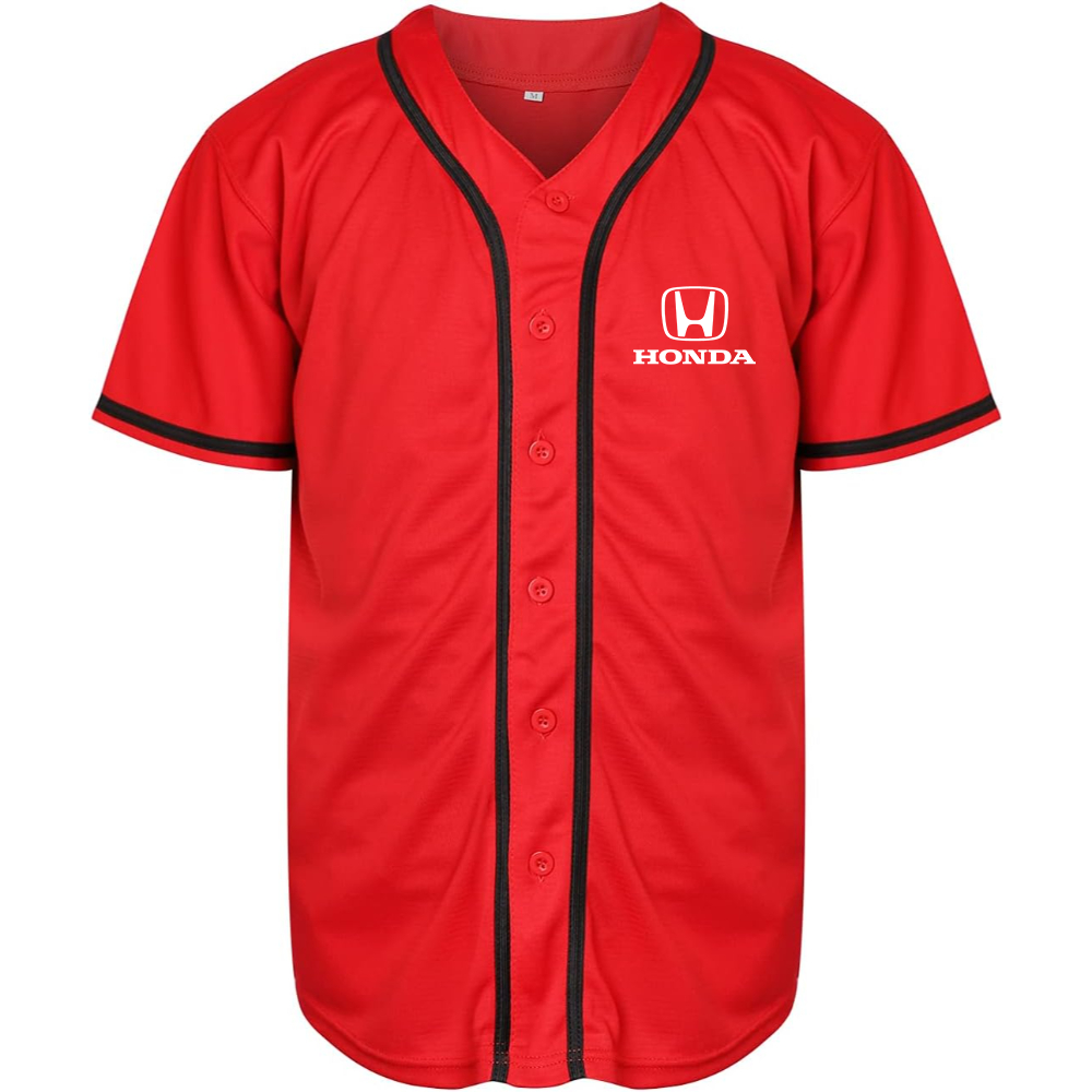 Men’s Honda Motorsport Car Baseball Jersey