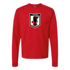Men's Japan National Soccer Team Long Sleeve T-Shirt