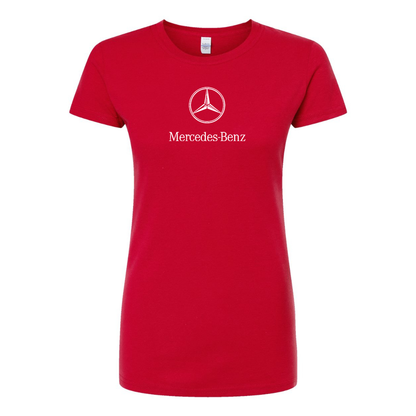 Women’s Mercedes-Benz Luxury Car Round Neck T-Shirt