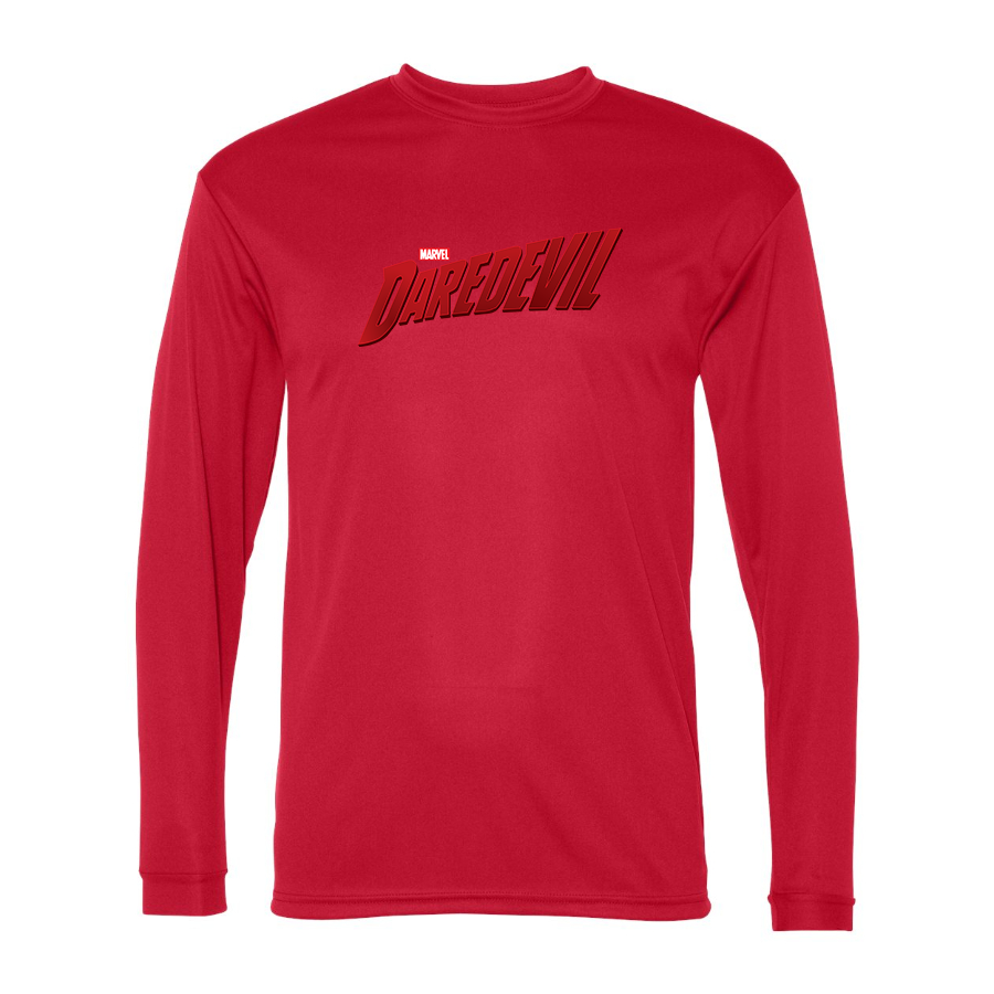 Men’s Daredevil Marvel- C2 Sport - Polyester Long Sleeve T-Shirt - 5104