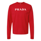 Men's Prada Cotton Long Sleeve T-Shirt