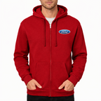 Men's Ford Car Zipper Hoodie