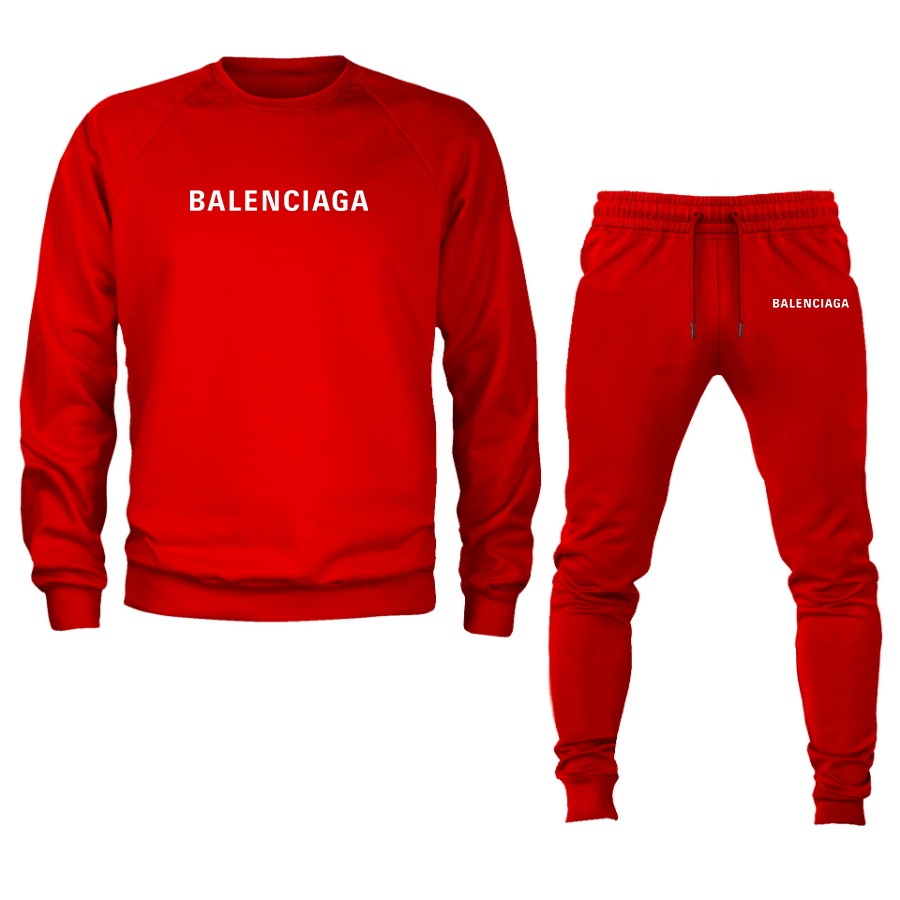 Men's Balenciaga Crewneck Sweatshirt Joggers Suit