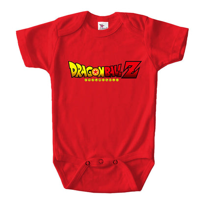 Dragon Ball Z Cartoon Title Baby Romper Onesie