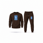 Men's Rolls Royce Sweatshirt Joggers Set | Color: Brown | Main