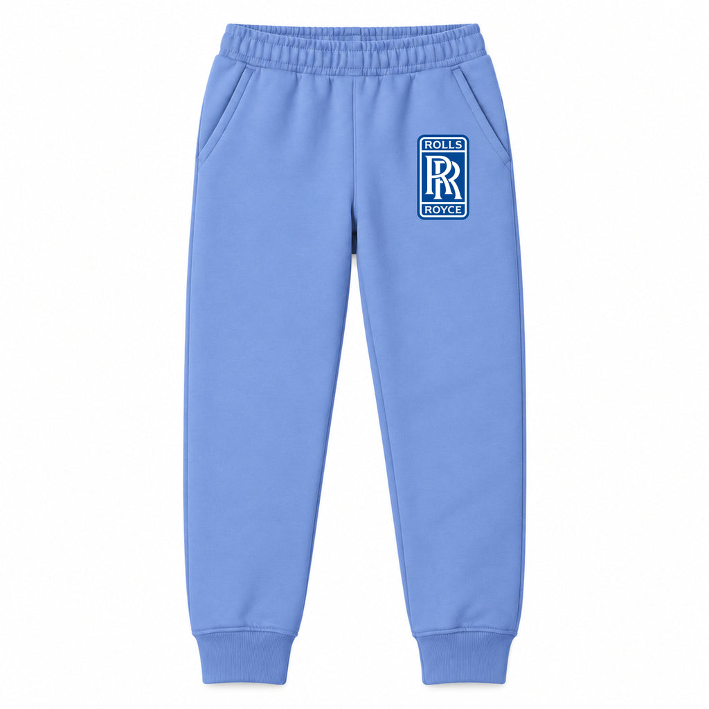 Rolls Royce youth jogger sweatpants in Carolina Blue, Youth Large ages 10–12